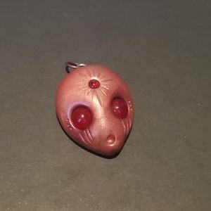 Golden Alien pendant